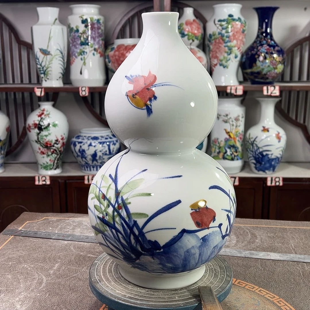 陶摆件景德镇陶瓷葫玉