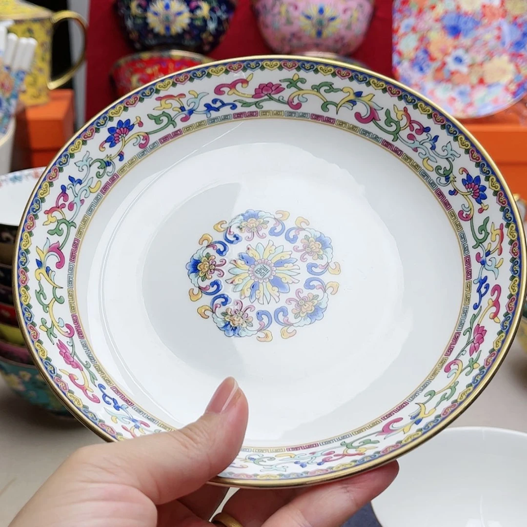【闪购商品】珐琅7寸6个………………