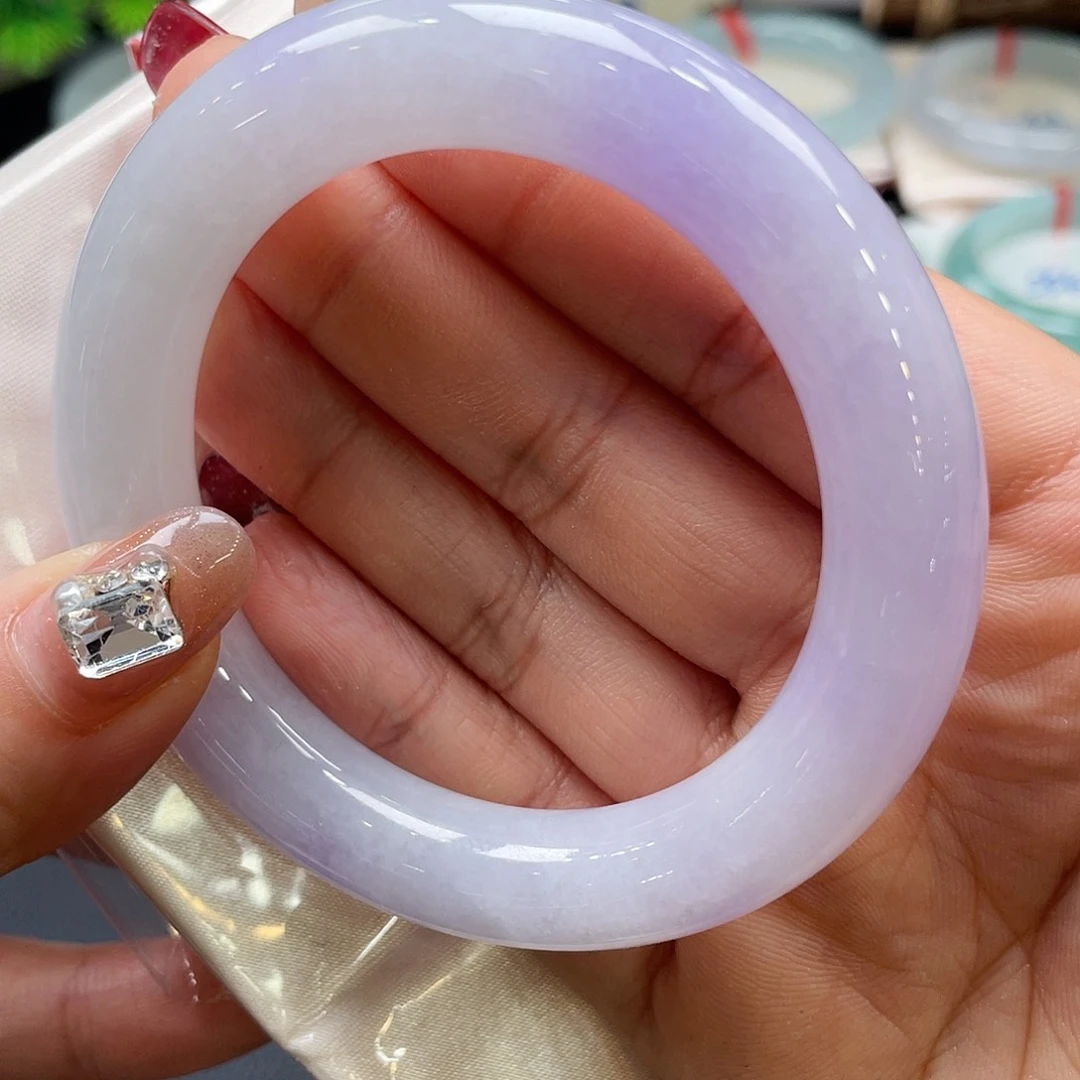 未镶嵌手镯翡翠54.5圈