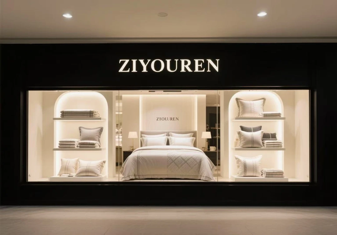 【ZIYOUREN】线下刺绣款高支纯棉被套