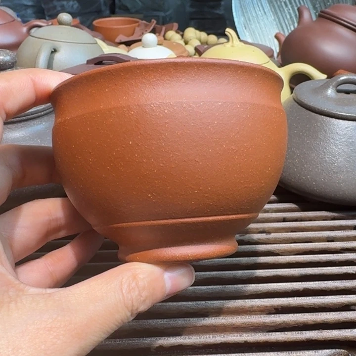 茶案紫砂红将坡无添加170cc