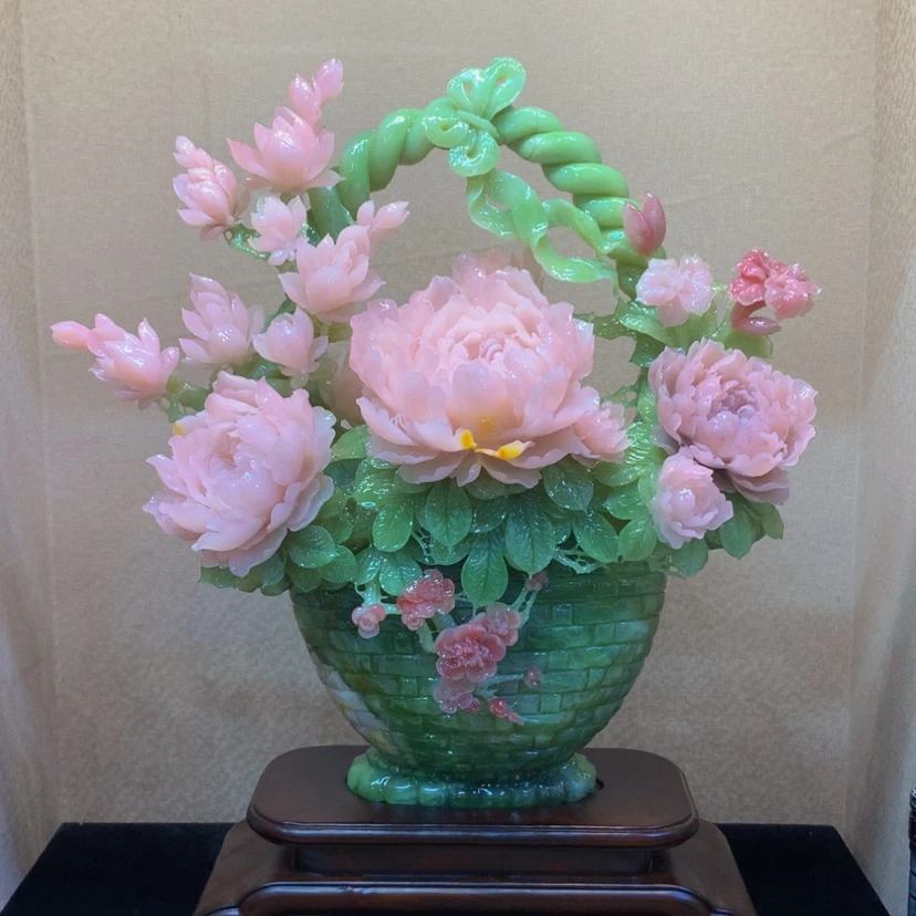 【闪购商品】未镶嵌蛇纹石玉摆件覆膜