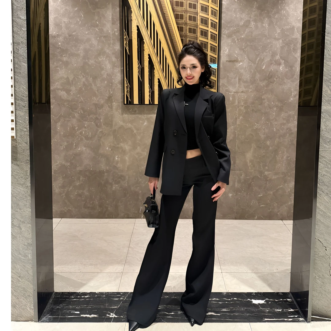 麦田家英式质感西装外套