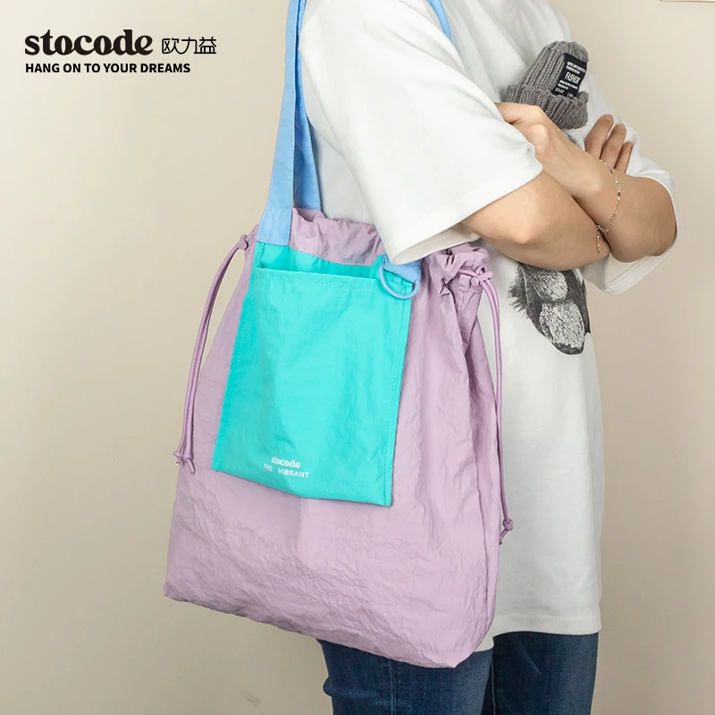 宋佳江疏影林更新同款新加坡小众设计潮牌文艺单肩包休闲321