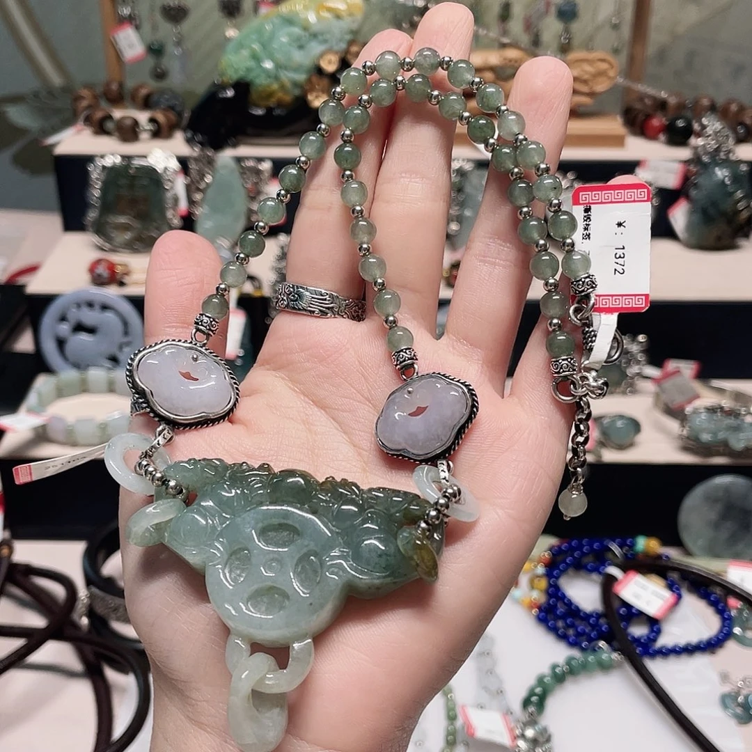 足银纯银复古手链