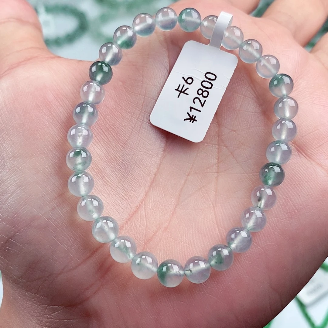 未镶嵌手链翡翠卡6