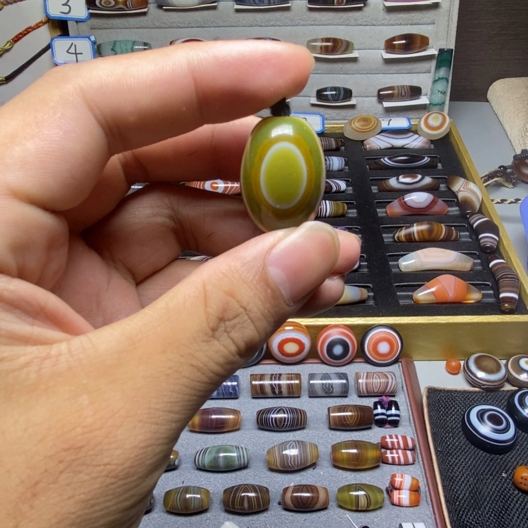 玛瑙/玉髓合金珠宝半成品