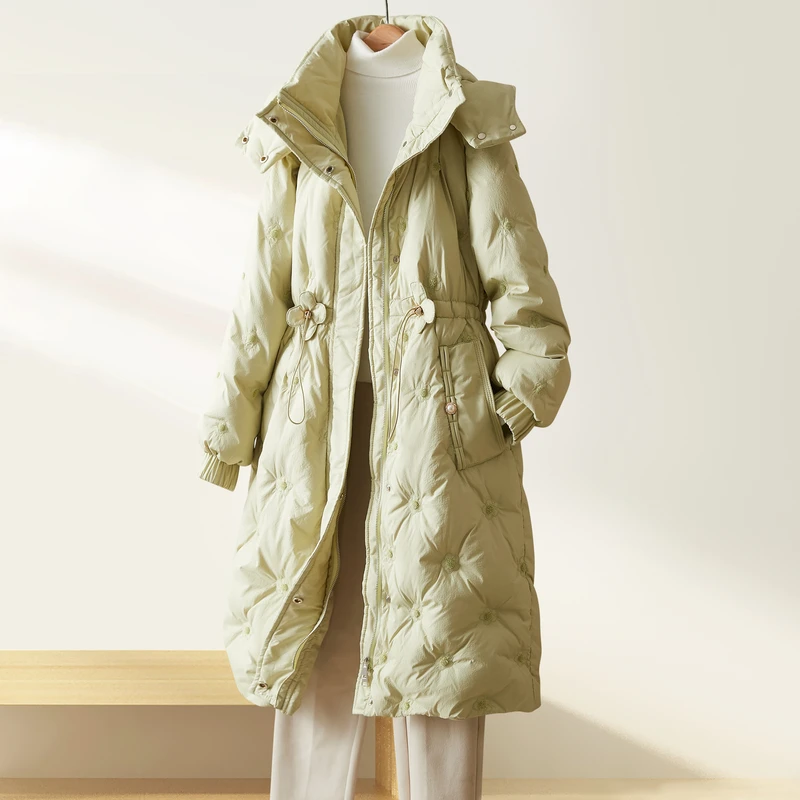 苏醒的乐园时尚气质羽绒服SXYRF23215