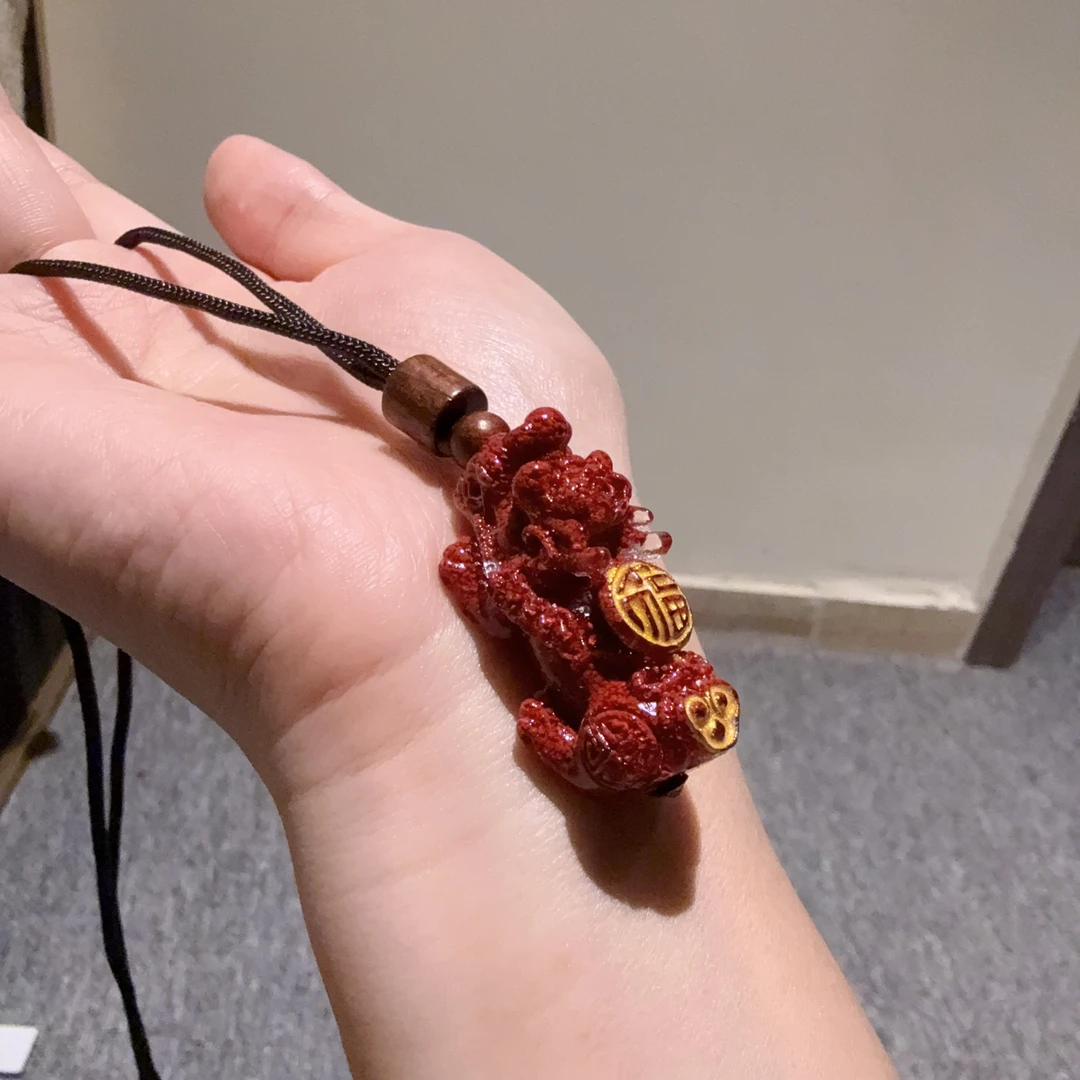 含辰砂工艺品E121 精美珠宝吊坠