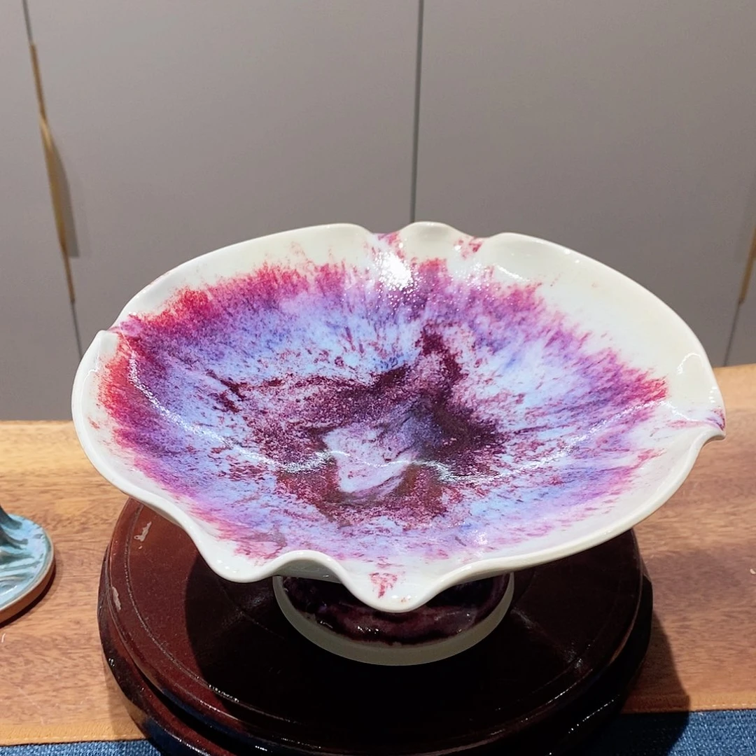 手工拉胚高温原矿果盘