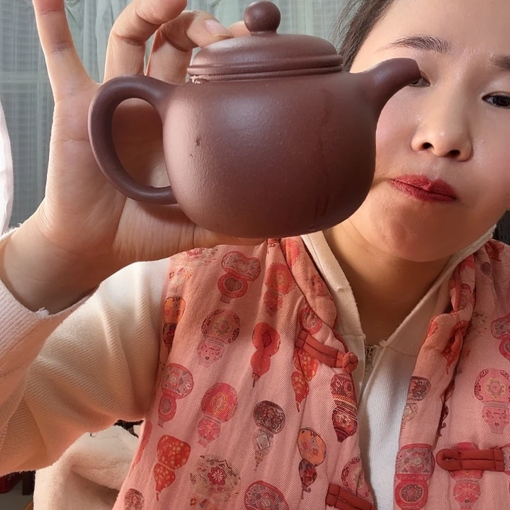 紫泥底槽青匏尊30cc