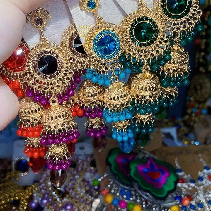 真***真铁合金合金锆石耳坠