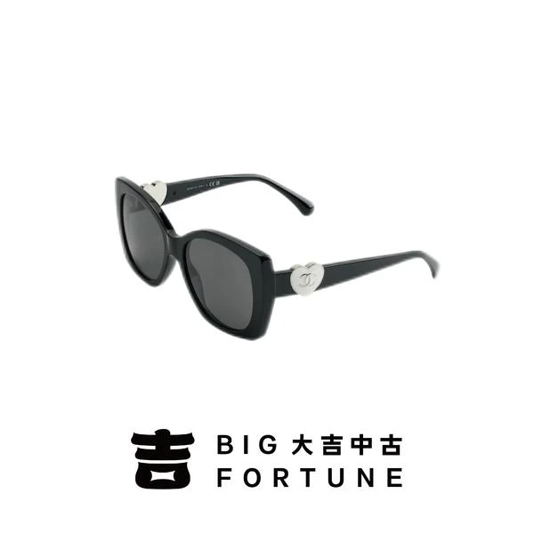 大吉中古/Chanel香奈儿爱心墨镜