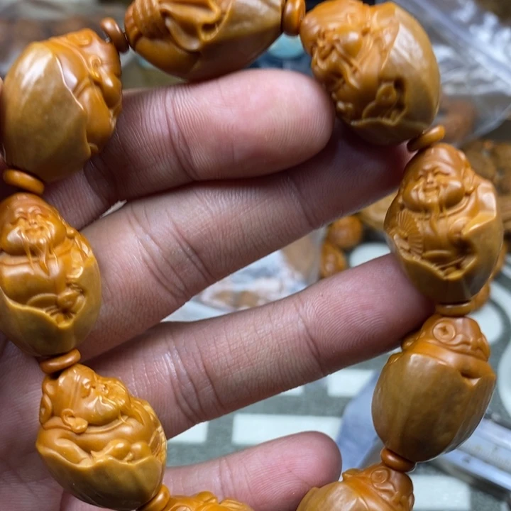 橄榄核手串/手链橄榄核雕工艺手串