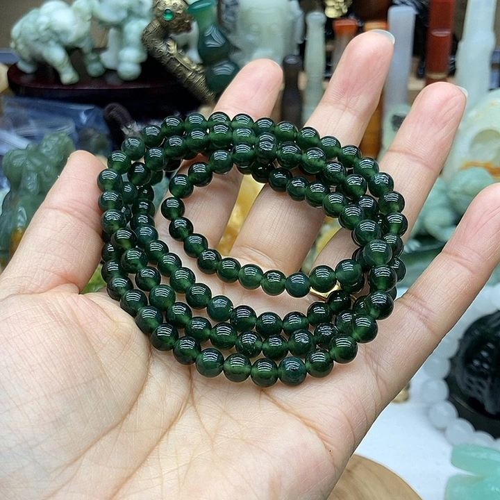 岫玉未镶嵌手链款陈*姐