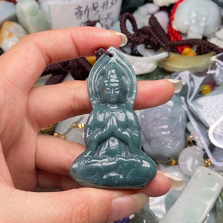 未镶嵌挂件翡翠翡翠