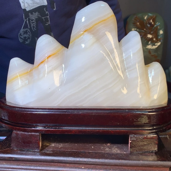 石材天然原石摆件