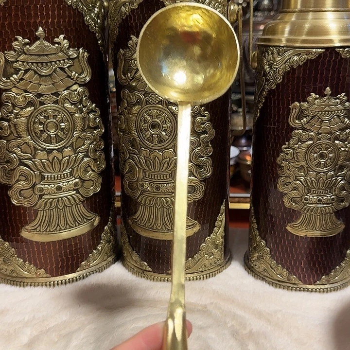 纯铜手工汤勺家用