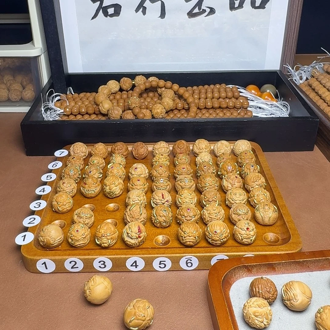程***亦手串/手链核桃牛佛爷吞噬夜叉