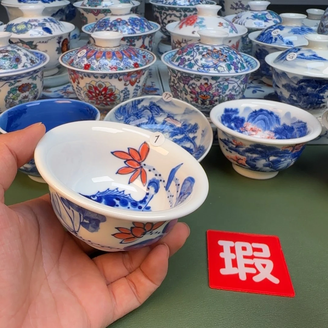 纯手工纯手绘茶具1