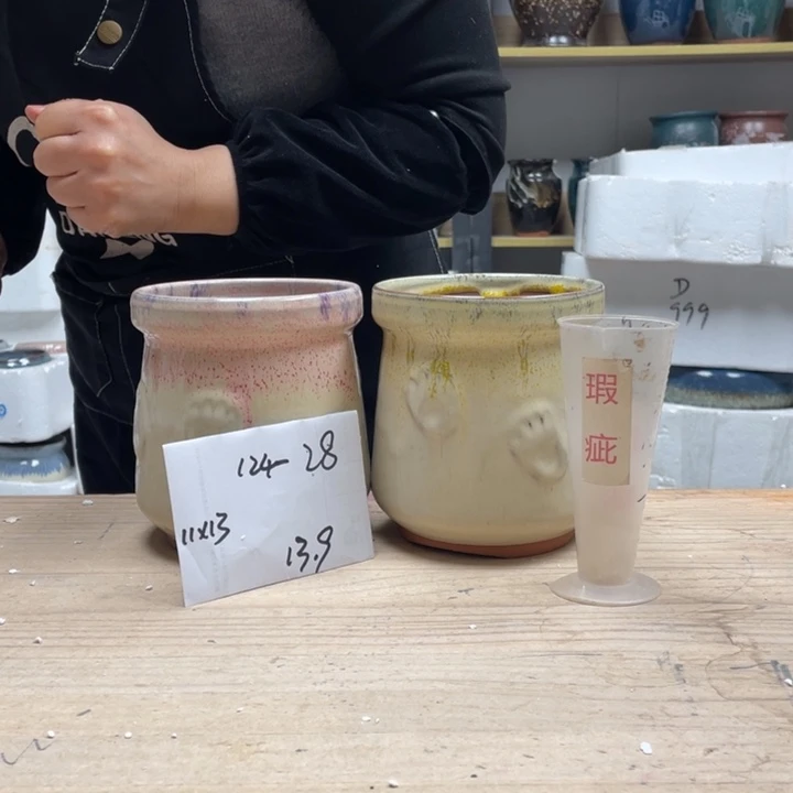 紫砂花盆多肉花盆微瑕28