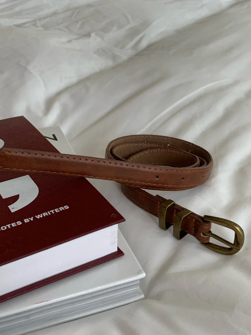 【EIA一尧】复古百搭皮带配女款半裙时尚经典港风装饰简约配牛仔裤