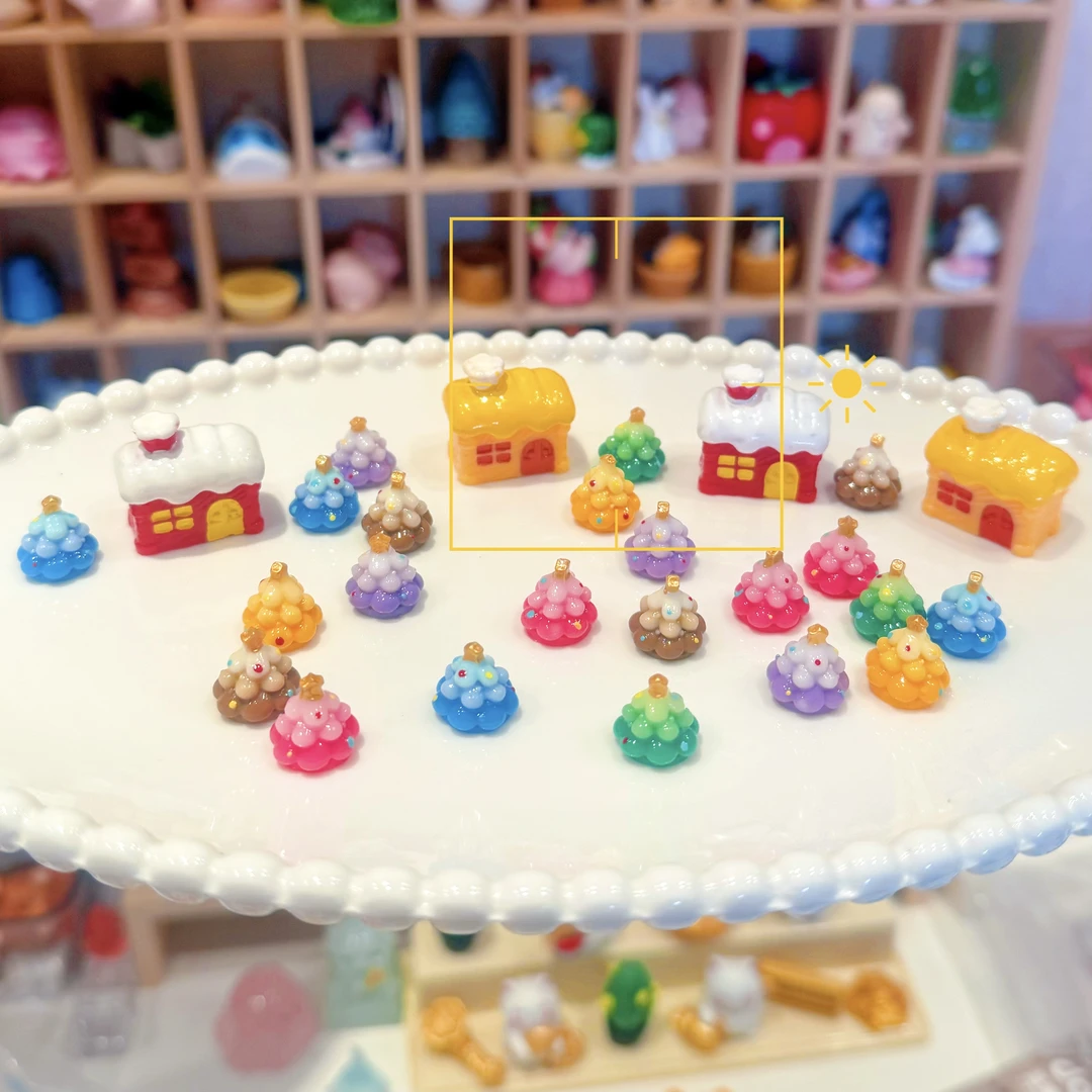 【小小迷你圣诞树】家居摆设手工制作DIY摆件