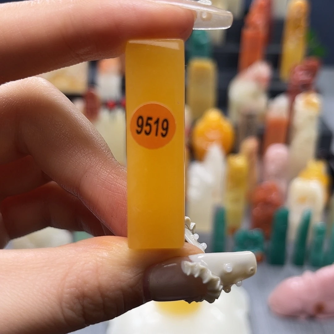 巴林石印石包邮包刻9519