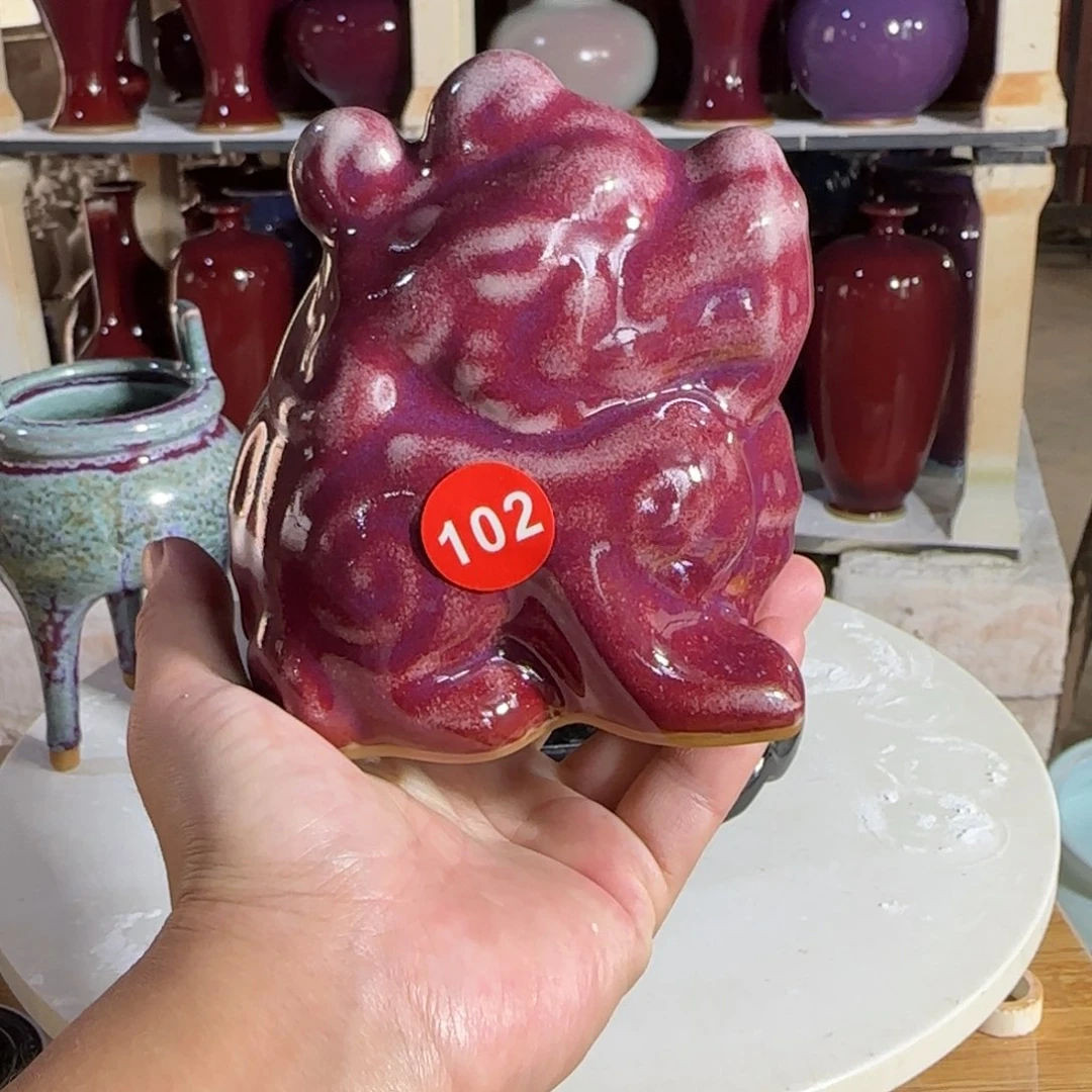 摆件郑家钧窑摆件
