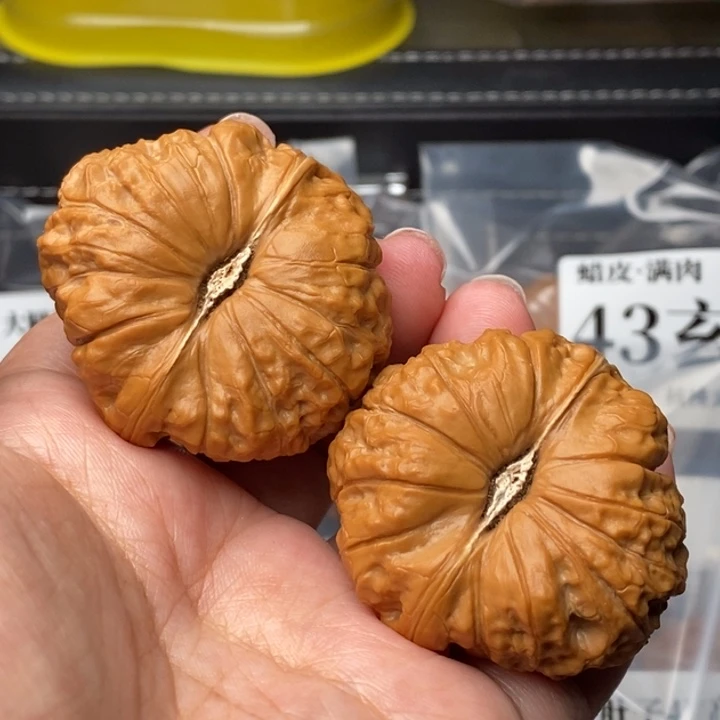 文玩核桃把件44肥底南瓜