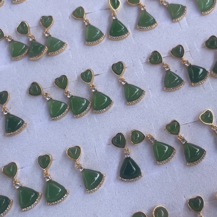 和田玉银S925镶嵌颈饰