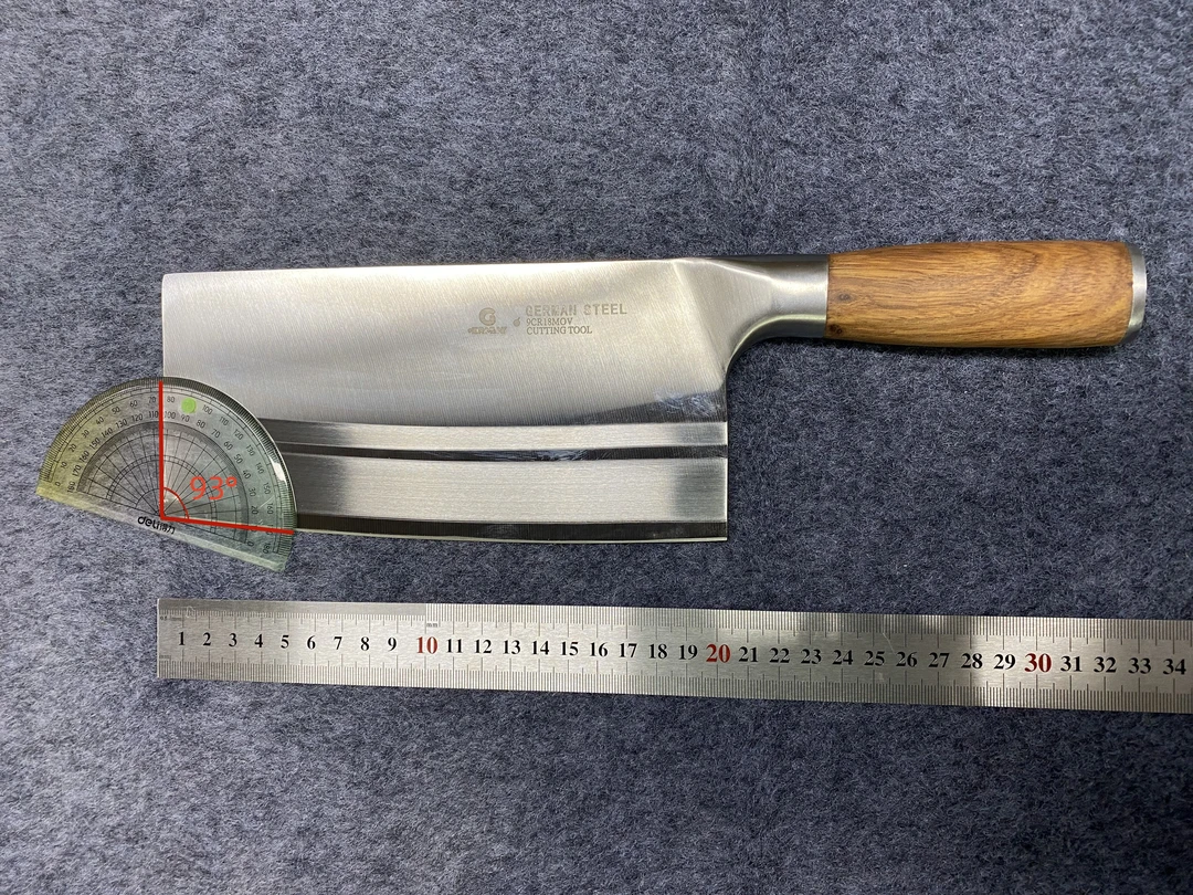 家用实木柄菜刀库存厨房刀具