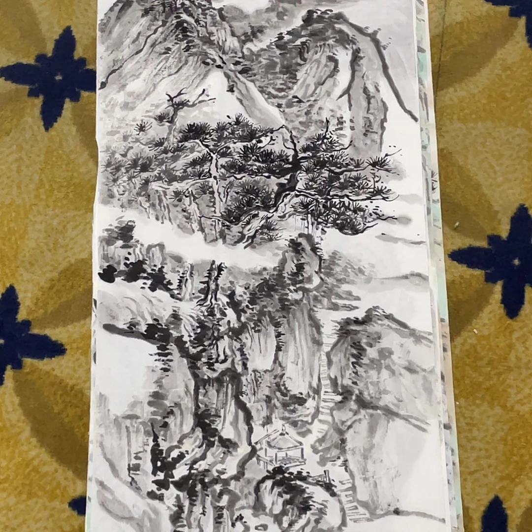 国画鹤*轩绘画作品宽慧老师666