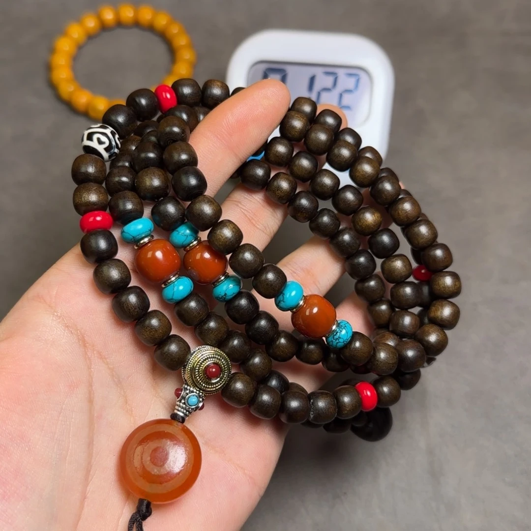 吊坠菩提根/象牙果飘*