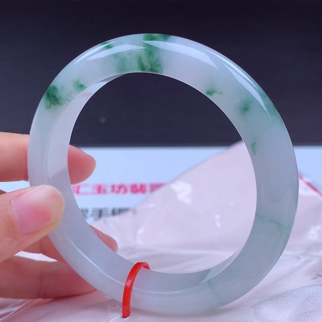 翡翠未镶嵌手镯手镯002049