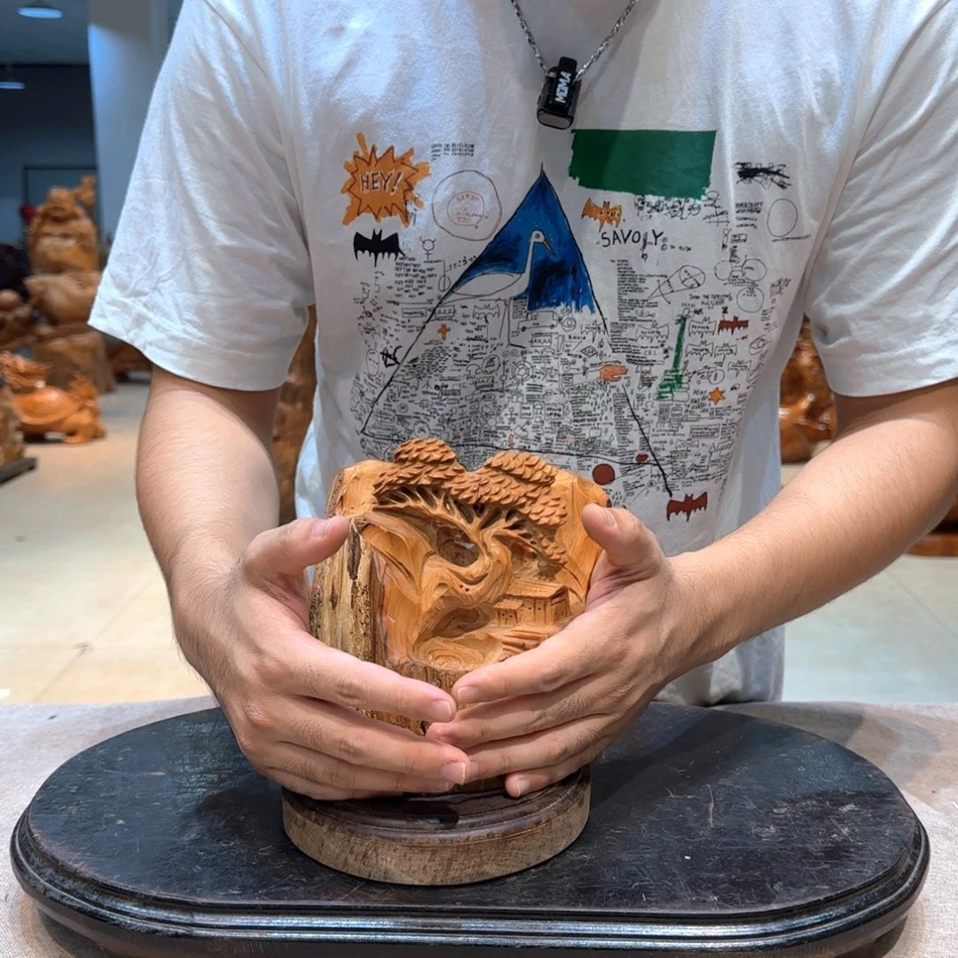木工艺品摆件包邮