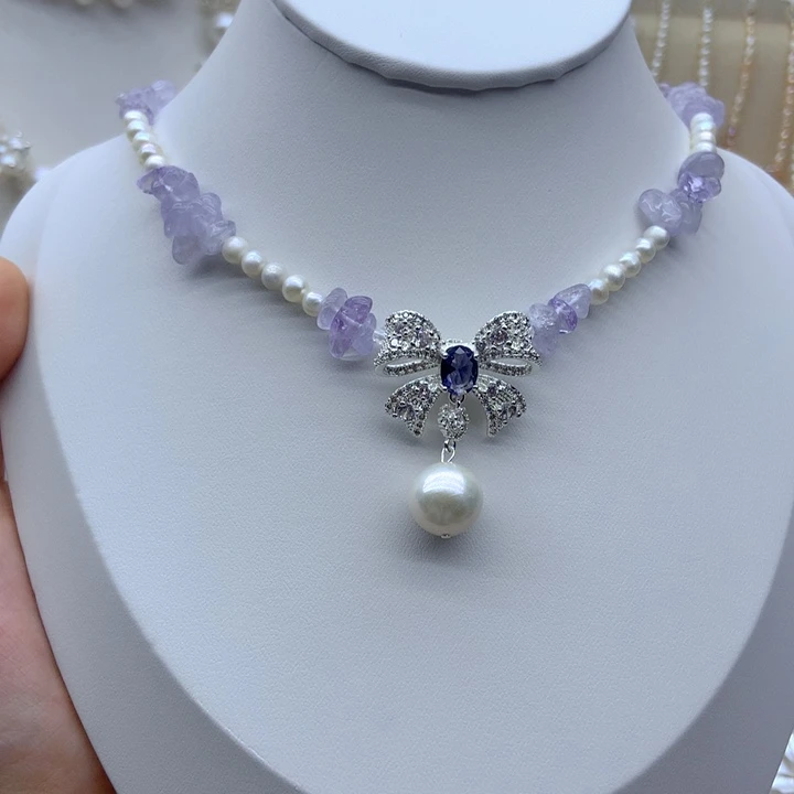 淡水珍珠未镶嵌颈饰