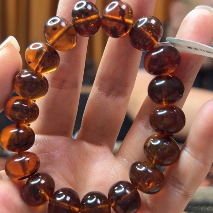 琥珀裸石未镶嵌抚顺7-5