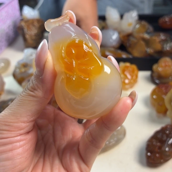 未镶嵌颈饰玛瑙/玉髓