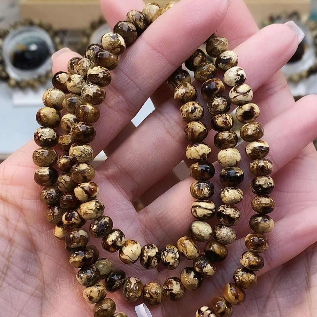 琥珀未镶嵌手链7➕