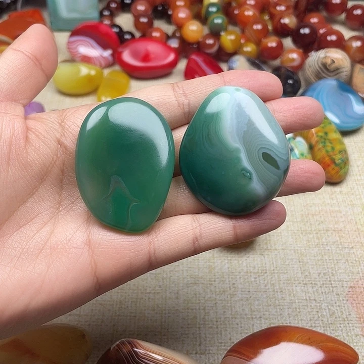 老***洋玛瑙/玉髓未镶嵌珠宝半成品