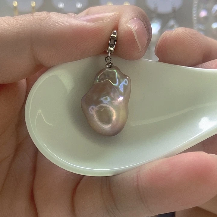 颈饰淡水珍珠银S925镶嵌56