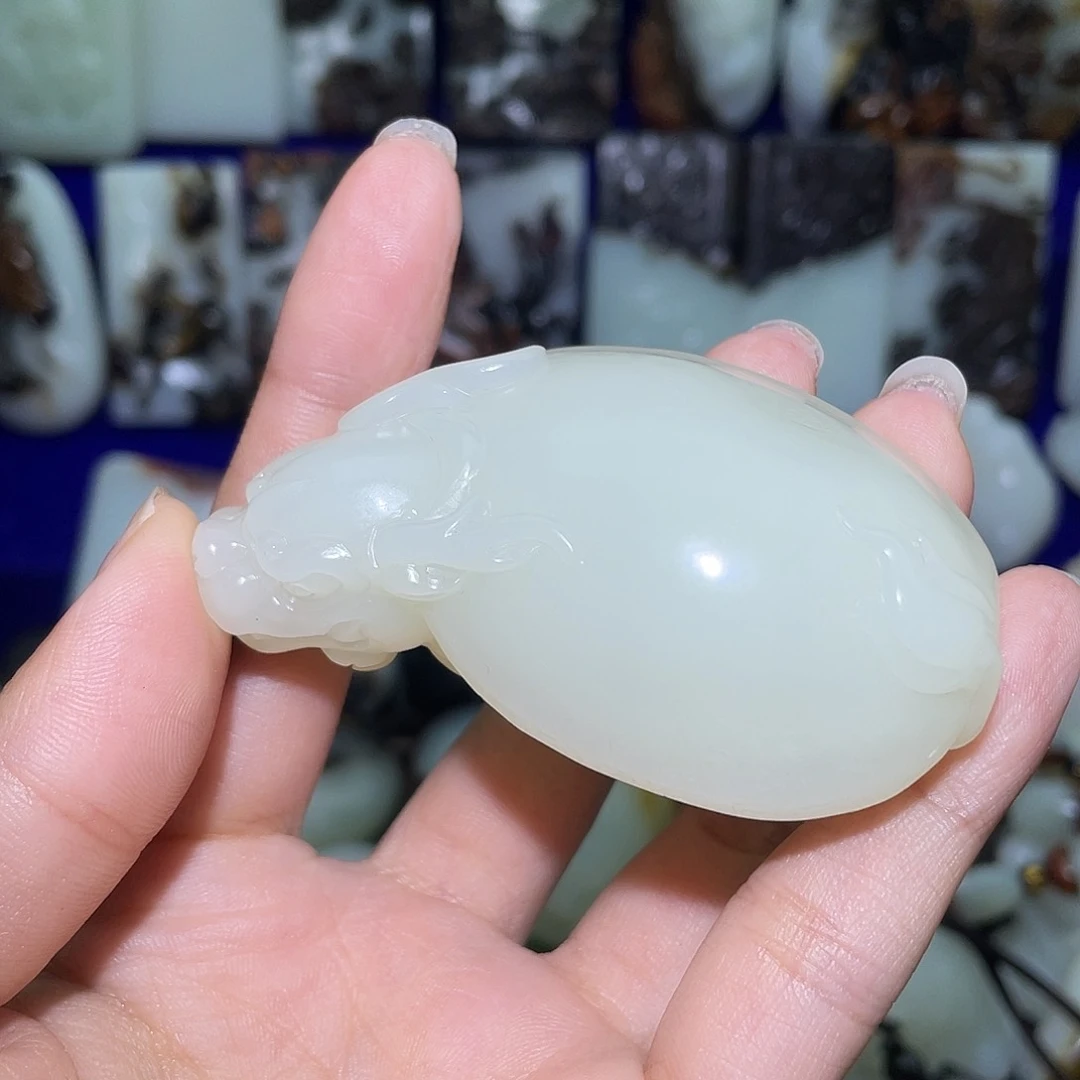 2***7和田玉未镶嵌颈饰