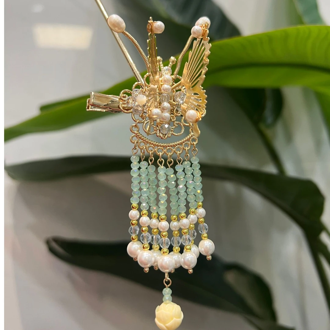 古悦倾城（迷蝶）古风汉服发饰