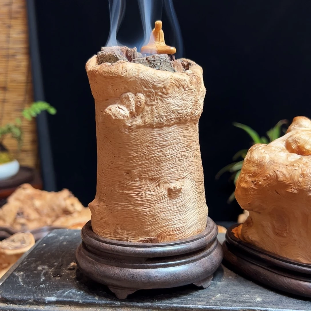 丸***、荔枝木熏香成品香炉