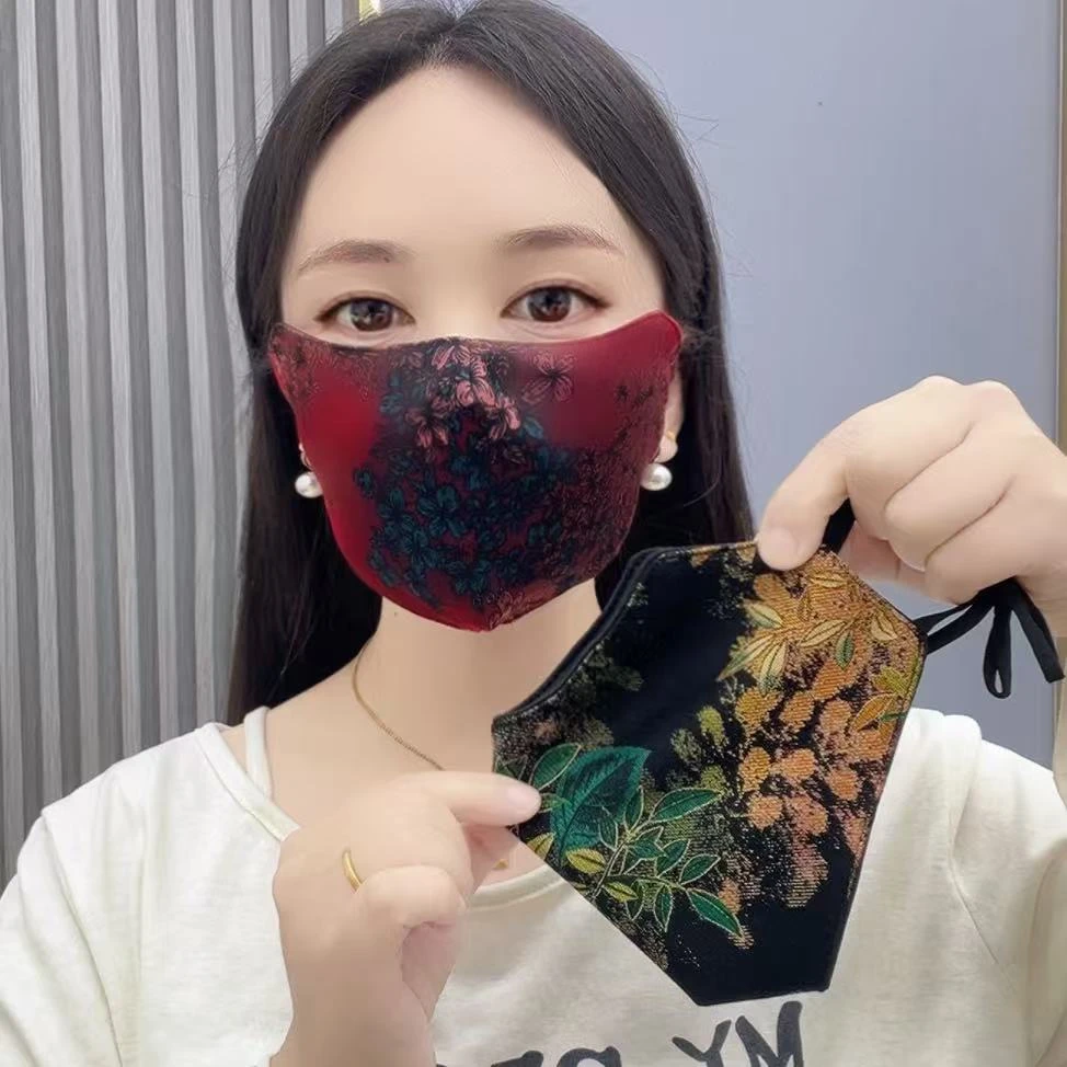 珠光棉大版双层护眼角防风尘保暖防晒面罩骑行口罩可调节面罩22