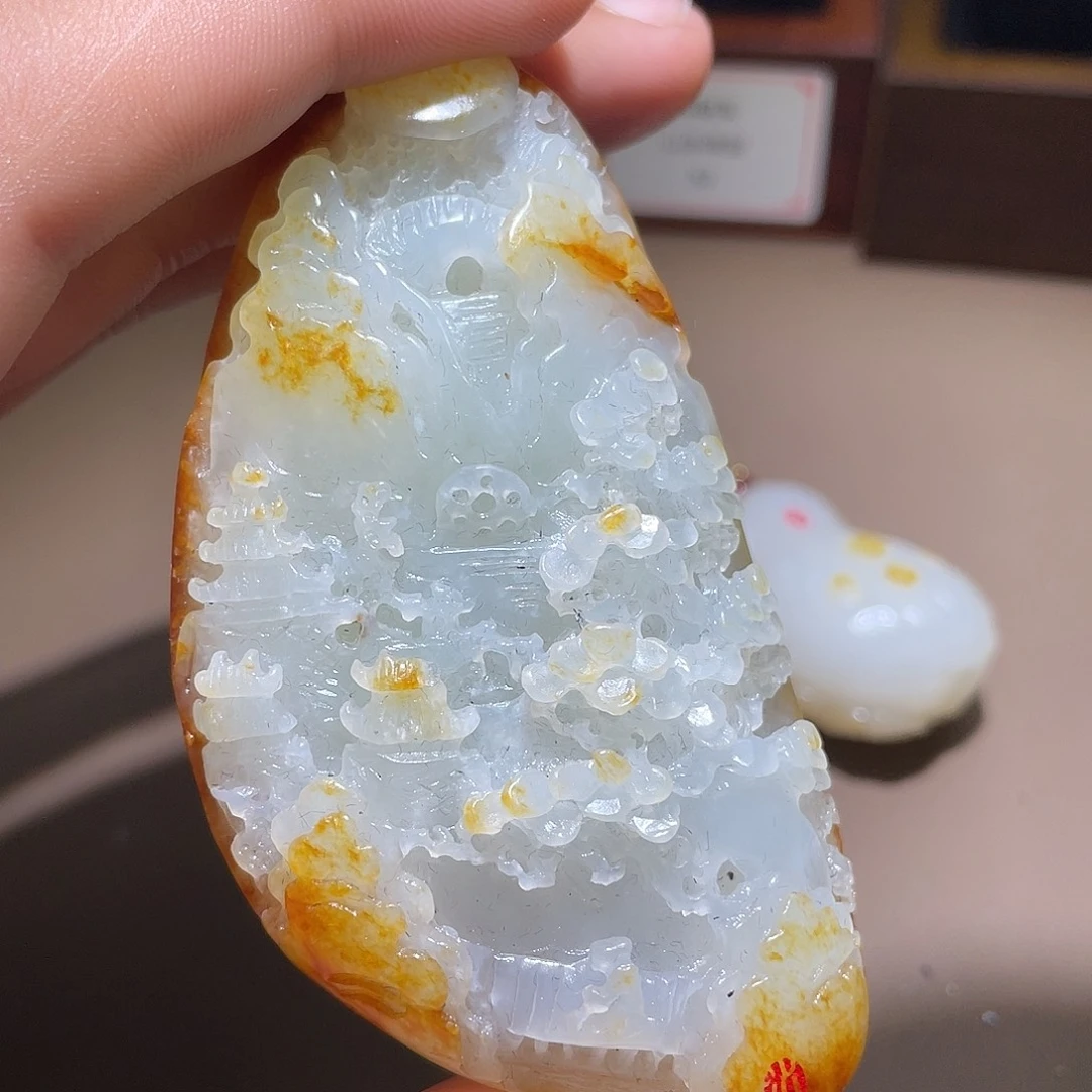 和田玉颈饰未镶嵌Z6