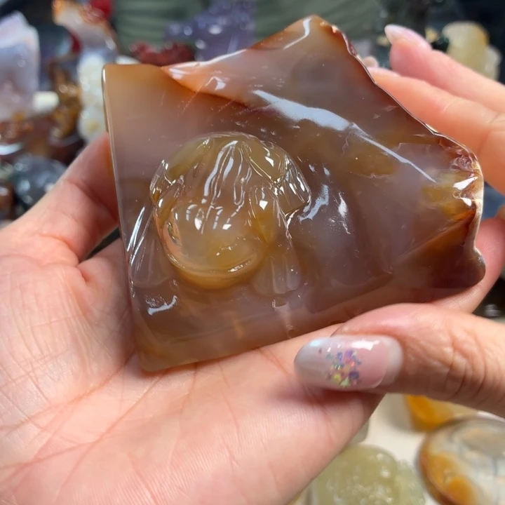 未镶嵌颈饰玛瑙/玉髓