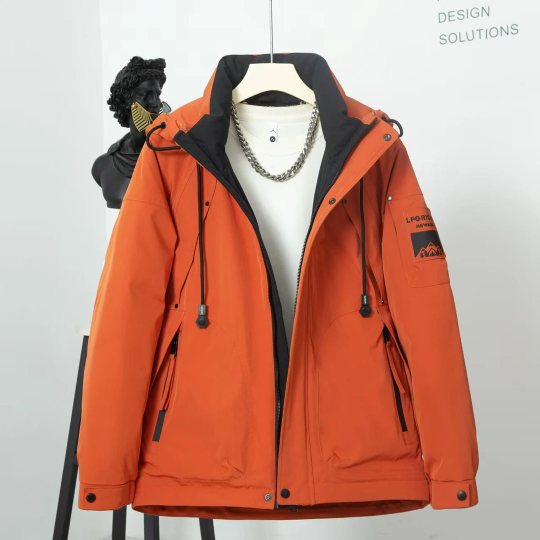 『光头臻选』【御寒雪山9.0】户外情侣款一件过冬极寒保暖羽绒服-9360