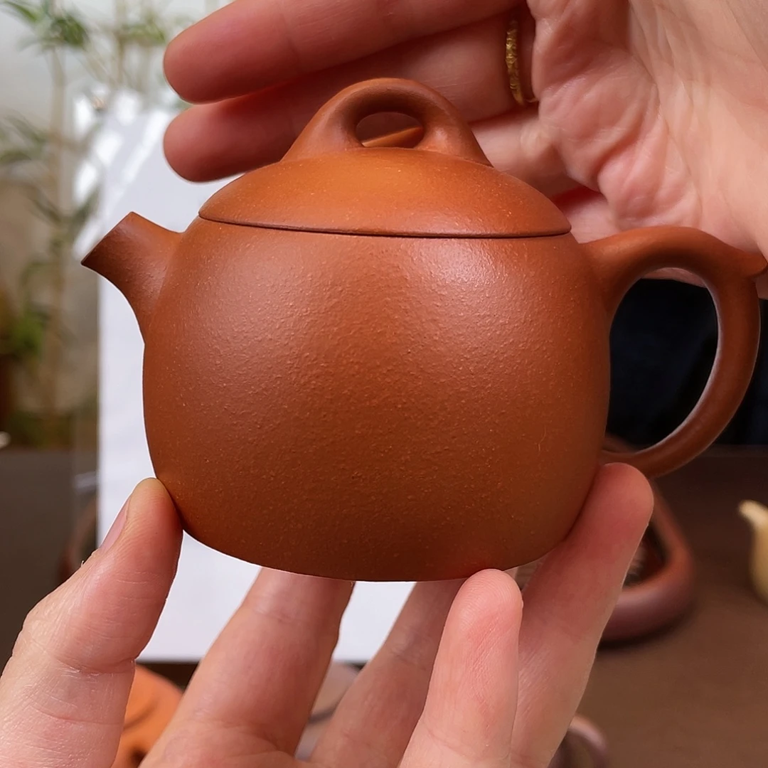 叫***生紫砂茶壶红泥秦权 双十一活动